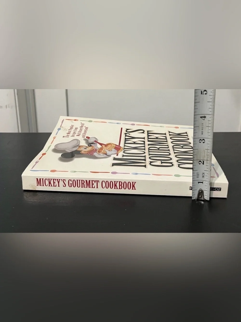 Vintage Disney Recipe Book Mickey’s Gourmet Cookbook 1994 First Edition